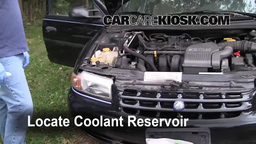 1996 Plymouth Breeze 2.0L 4 Cyl. Coolant (Antifreeze) Add Coolant